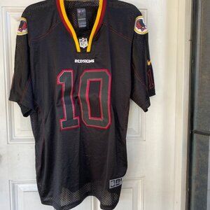 NFL Nike Washington Red Skins Jersey Sleeveless Mesh Red Blk #10 Griffin Jersey
